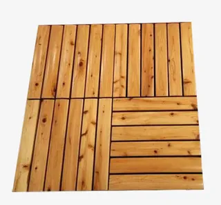 实木防腐防水地板免抠