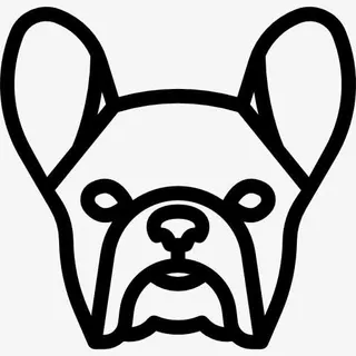 法国斗牛犬图标免抠