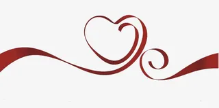 中国红丝带免抠