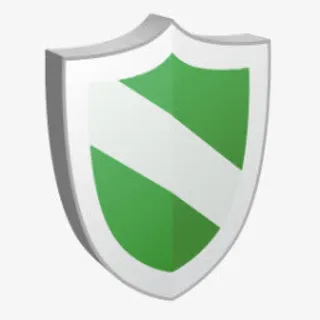 绿色盾形保护图标免抠