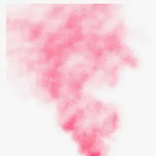 云烟彩色红色云烟免抠