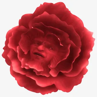 魔化气氛暗黑气氛 花朵邪恶免抠