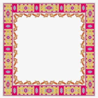 美丽的藏式花边免抠