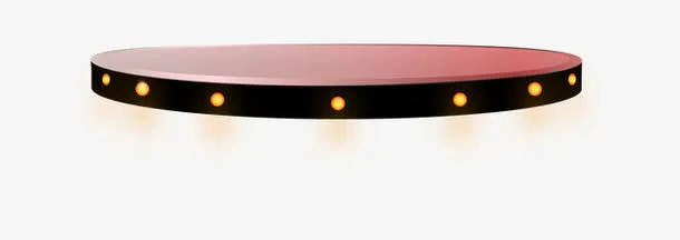 圆柱立体舞台免抠