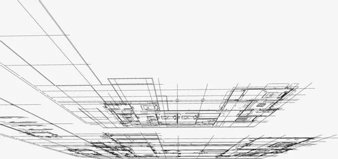 几何线条科技感背景