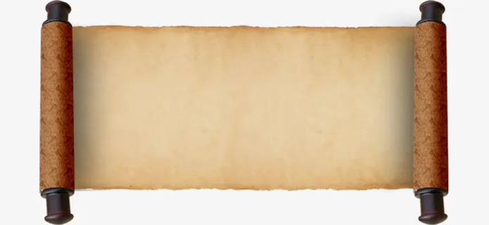 画轴，卷轴，书轴免抠