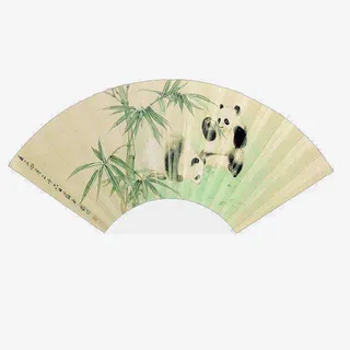 绘画扇形变边框免抠