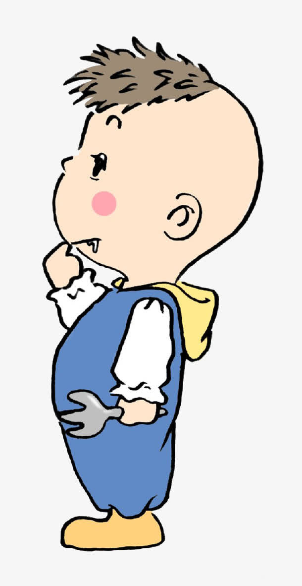 卡通小孩免抠