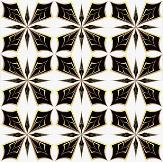 金色花纹底纹免抠