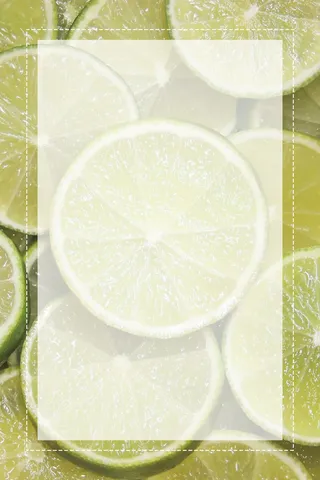 盛夏的柠檬清凉一夏海报高清