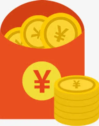 金币红包装饰免抠