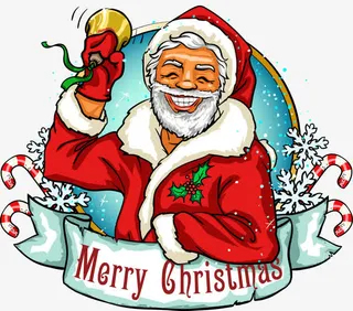 圣诞节时尚装饰矢量素材免抠