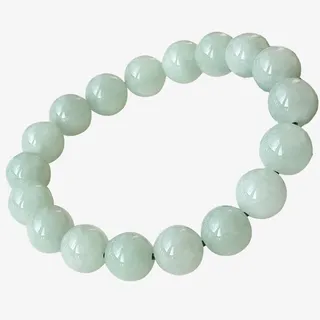 男女翡翠手串素材免抠