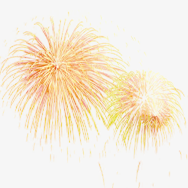 烟花剪纸免抠