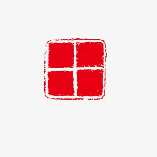 中国风红色装饰免抠