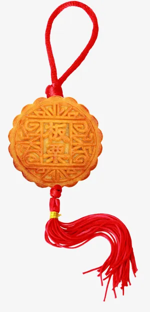 中秋节月饼中国结免抠