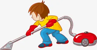 劳动的儿童素材免抠