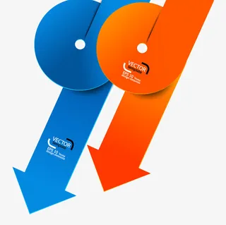 商务信息图表示意图免抠