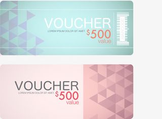 代金劵设计矢量素材免抠