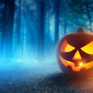 万圣节南瓜背景图高清