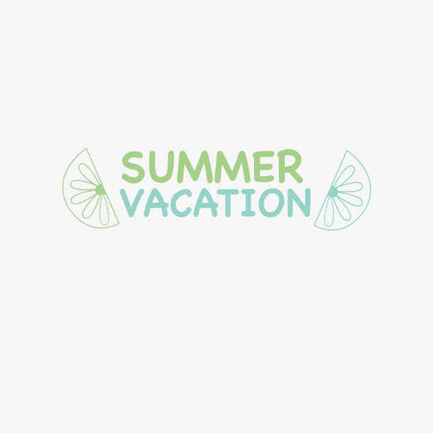 夏日海滩logo免抠
