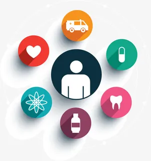 医院相关矢量图标免抠