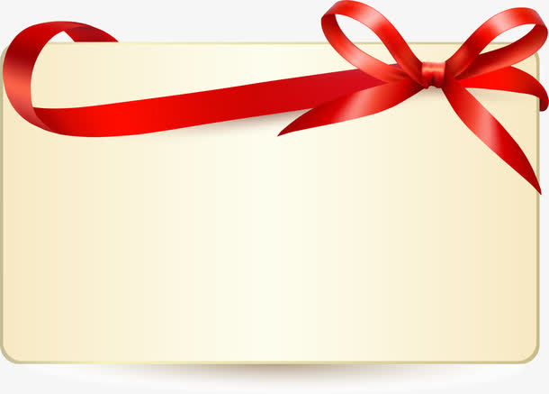 圣诞节黄色方形贺卡免抠