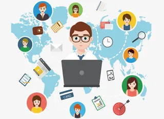 互联网办公免抠