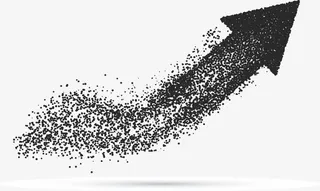 颗粒拼接箭头免抠