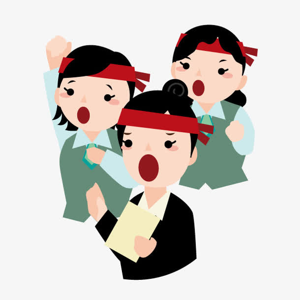 卡通妇女*免抠