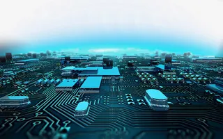 科技感主板免抠