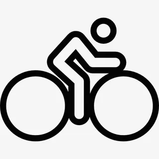 骑自行车的人图标免抠