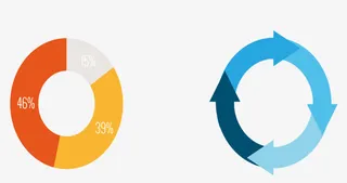 手绘数据图标免抠