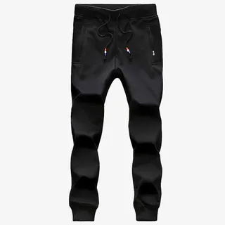 南极人男士韩版抓绒长裤免抠