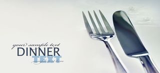 刀叉背景图高清