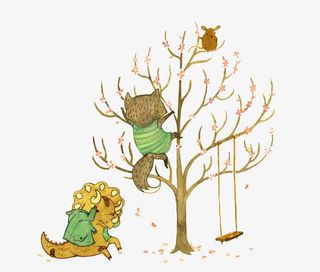 犀牛与狐狸免抠