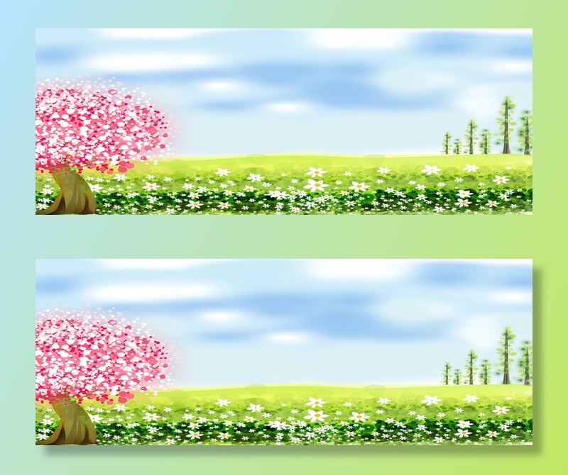 炫魅春色海报高清另类其他背景