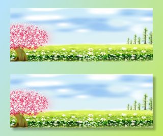 炫魅春色海报高清另类其他背景