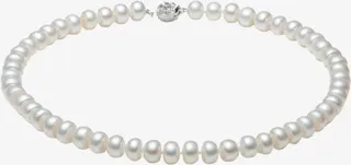 珍珠项链珠宝海报免抠