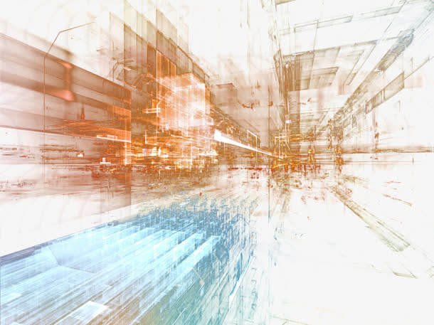 科技通道光效免抠