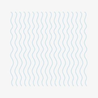 蓝色小清新排列波浪线免抠