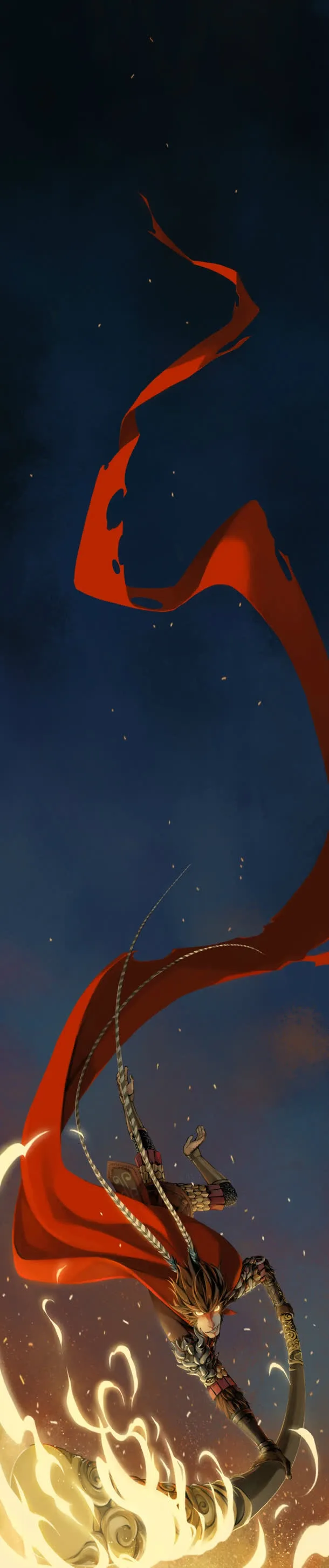诗意丝带星光寄托免抠