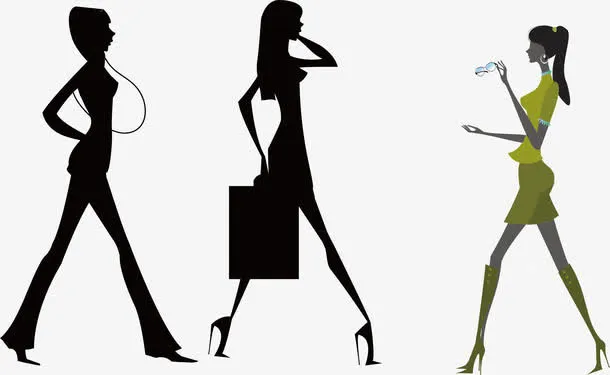 女人素描免抠