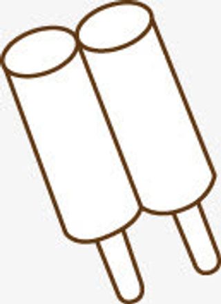 夏日冰糕雪糕手绘免抠