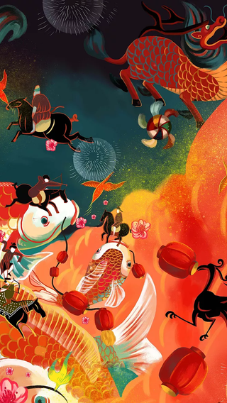 国风国潮中国风背景12高清