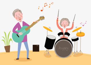 免扣老人唱歌跳舞免抠