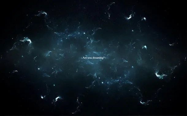 黑青色渐变星空光效免抠