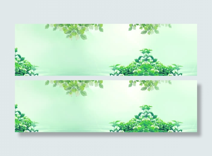 唯美电商促销banner背景素材免抠