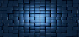 蓝色立体方形方块背景高清