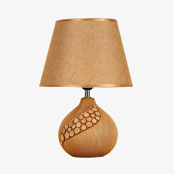 灯饰北欧陶瓷台灯免抠